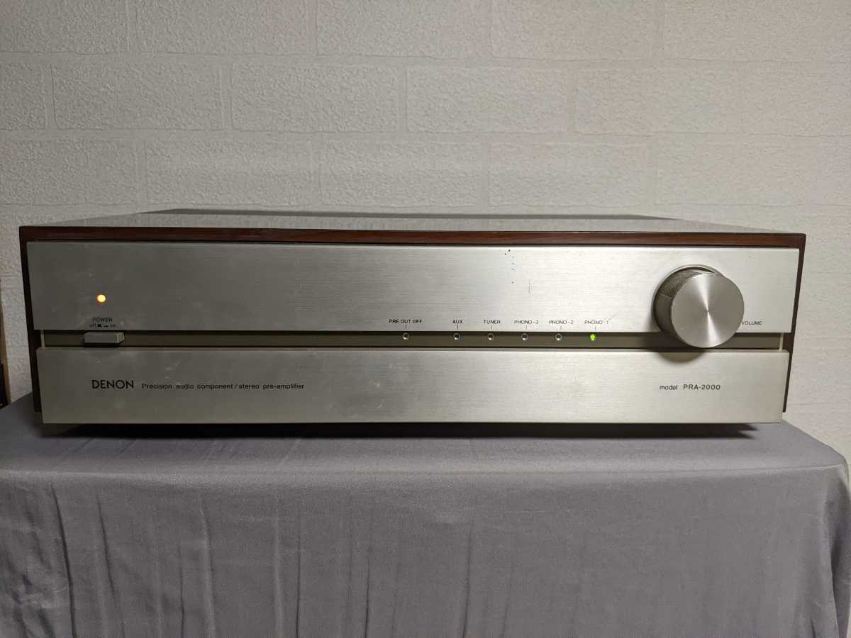 デノン DENON PRA-2000 プリアンプ gilsonmarques.com