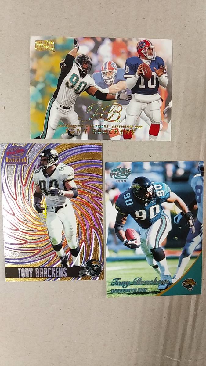 NFLカード　TONY BRACKENS 10種 RC4　ジャガーズ　DE_画像3