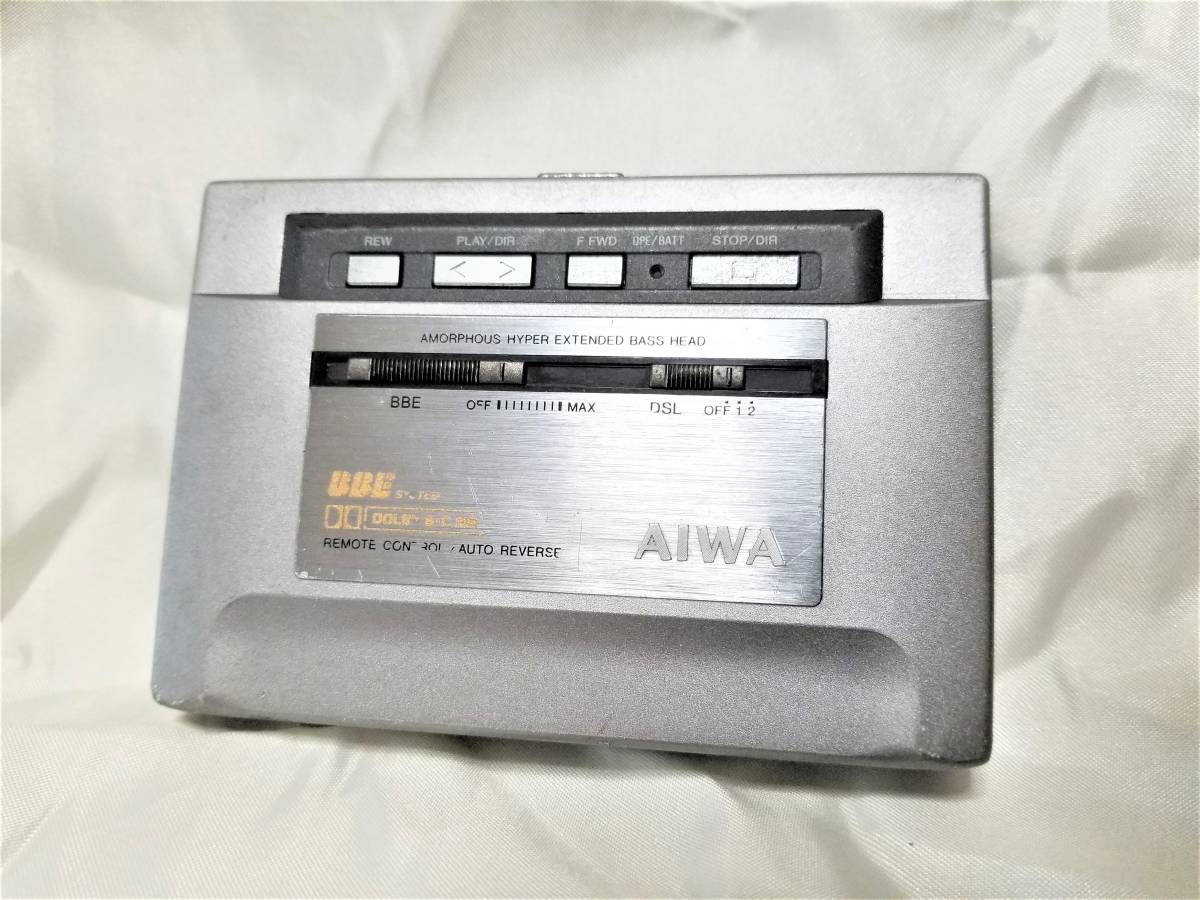 AIWA アイワ HS-PX50 カセットボーイ ポータブルカセットプレーヤー 動作未確認 ジャンク品_画像1