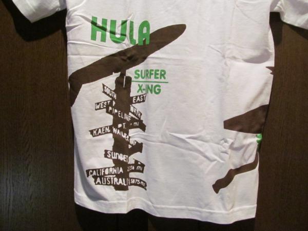 《全国一律送料800円》○ハワイ直輸入 Tシャツ サーフアンドシー NALU 白色 HULA Hawaii Surf and Sea_掲載写真は他の同型モデルを流用致しました