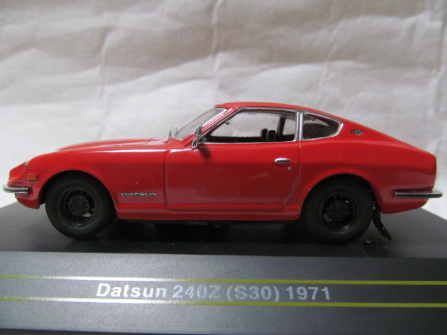 《全国一律送料800円》超希少 １／４３ ダットサン 240Z S30 1971年 赤色 DATSUN フェアレディZ_掲載写真は他の同型モデルを流用致しました