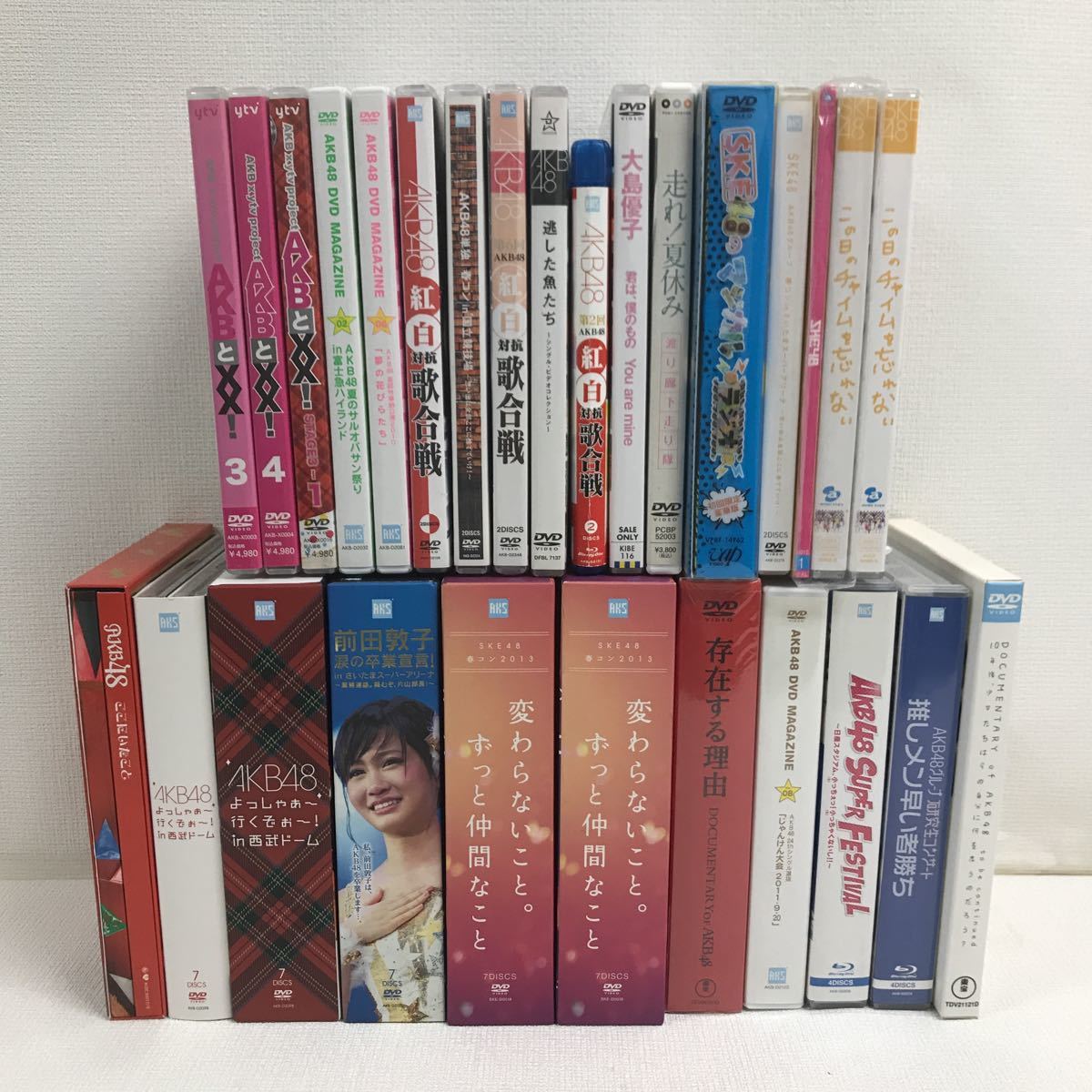 Y0408F2 未開封有り★まとめ AKBグループ Blu-ray DVD 27巻セット セル版 秋元康 AKB48 SKE48 渡り廊下走り隊 / 前田敦子 大島優子 他_画像2