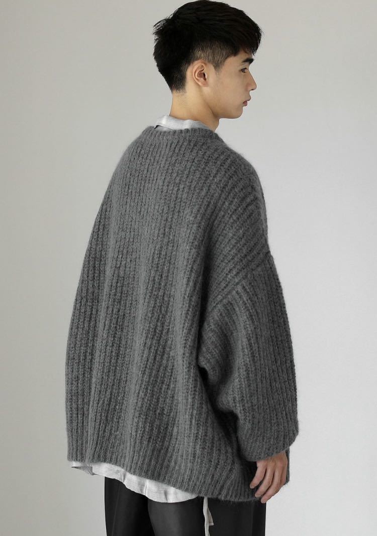 美品】オープニングアクト モヘアニットビッグシルエットカーディガン