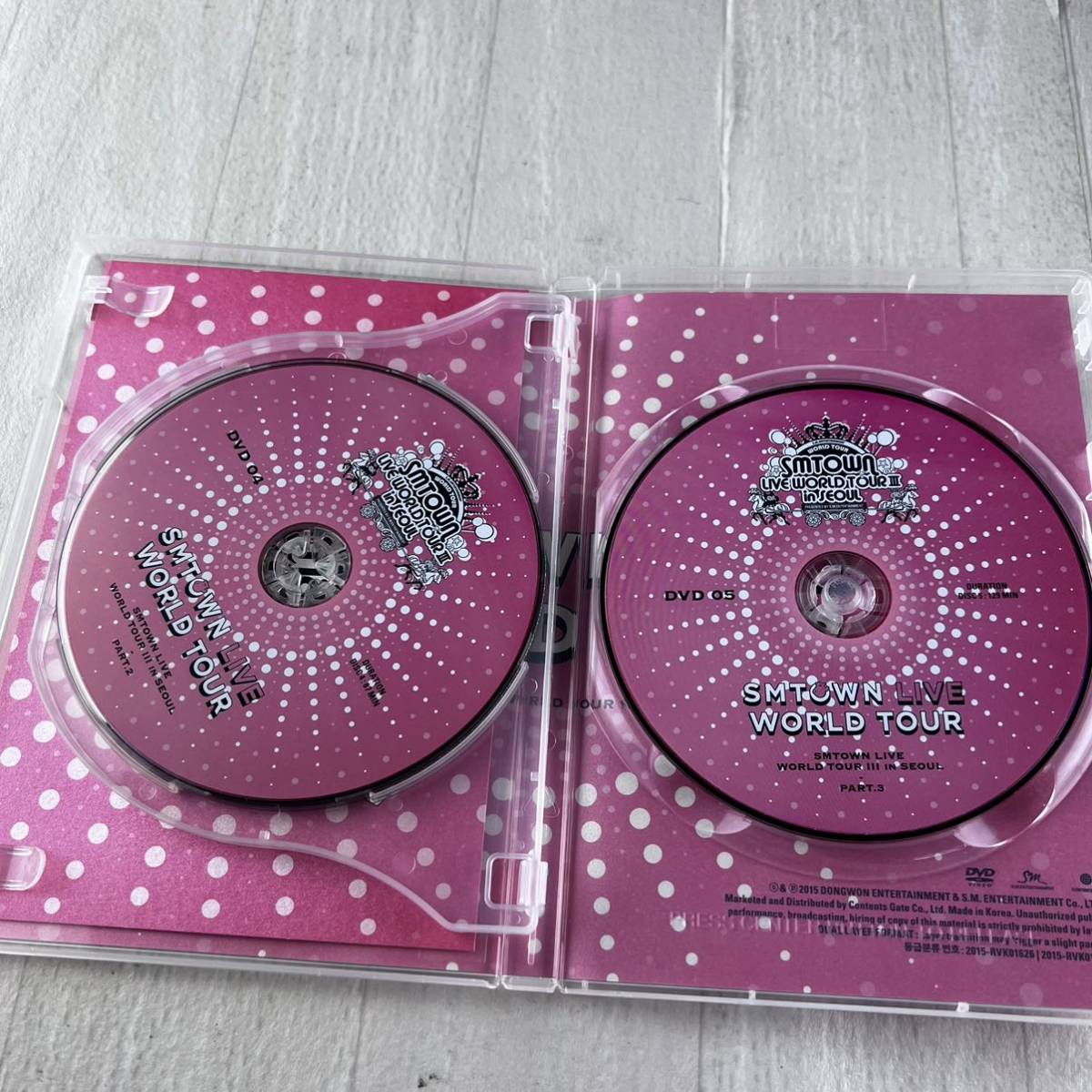 SMTOWN LIVE WIRLD TOUR DVD SMTOWN LIVE WORLD TOUR III in SEOUL 輸入盤_画像8