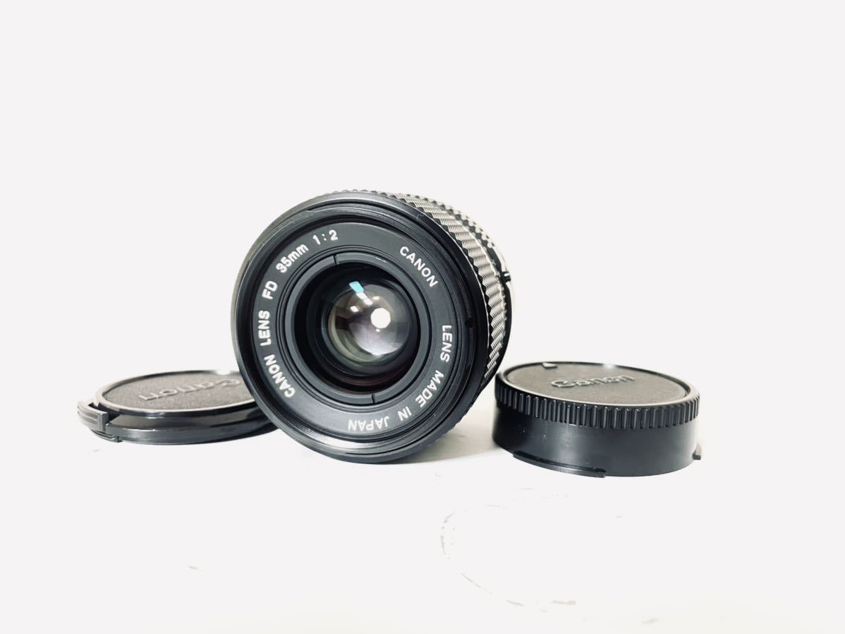 ☆カビ、キズなし!☆Canon キャノンNEW FD 35mm F2☆完動品☆ www