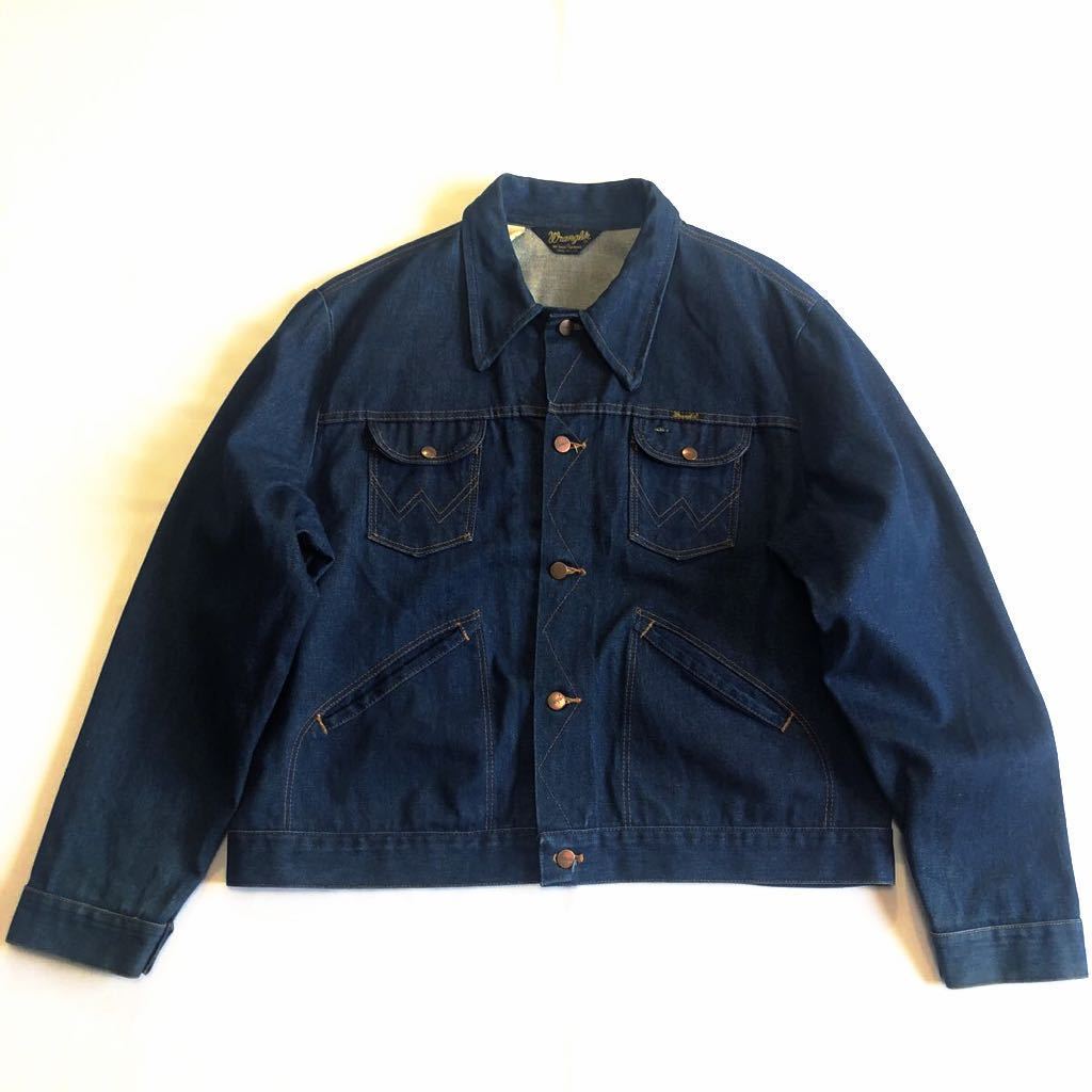 ヤフオク! - サイズ52 濃紺 70s 80s USA製 Wrangler 126MJ デ