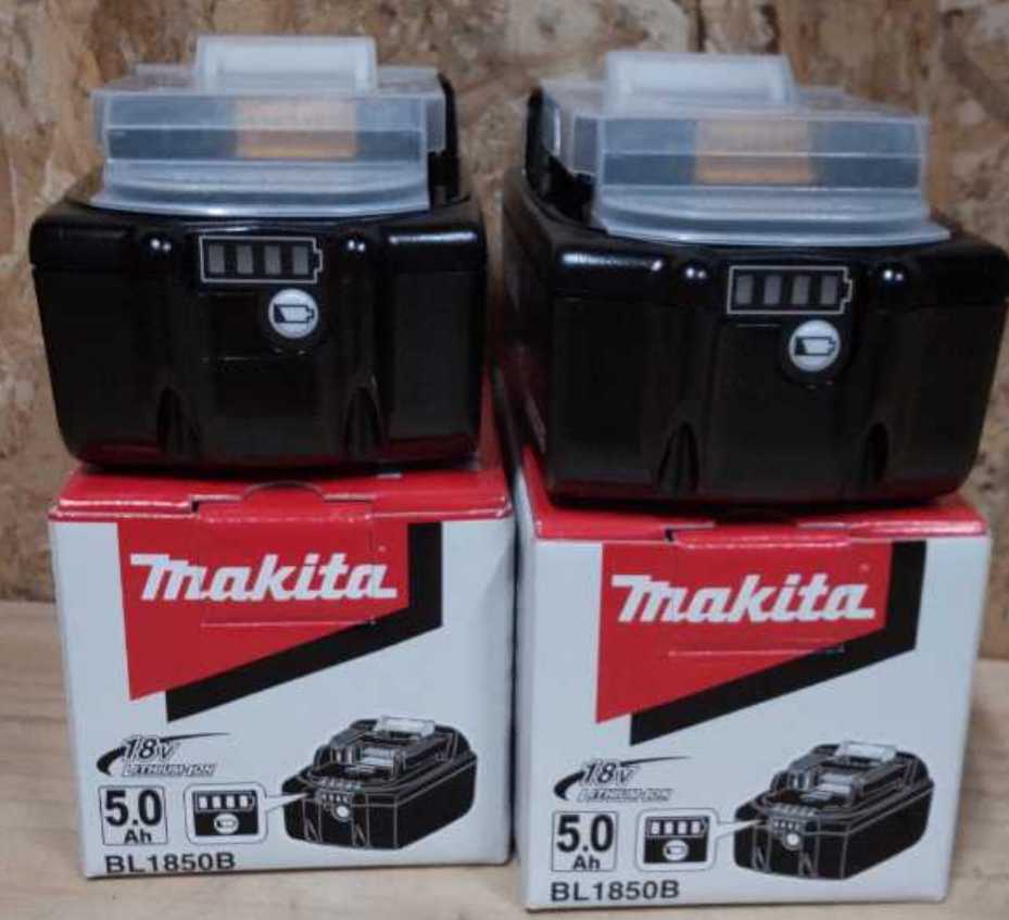 makita マキタ BL1850B リチウムイオンバッテリー 純正品 2個 makita マキタ BL1850B リチウムイオンバッテリー 純正品 2個