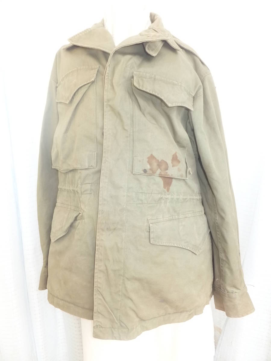 　☆　wwⅡ米軍/実物「M1943 戦闘服(Fierd Jacket)」size/34S 　☆_画像2