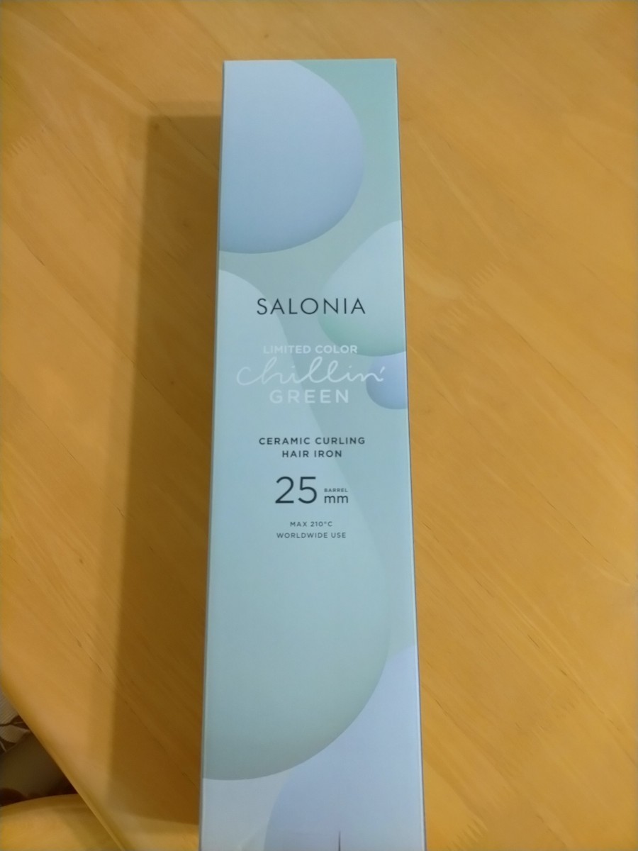 SALONIA セラミックカールヘアアイロン 25mm