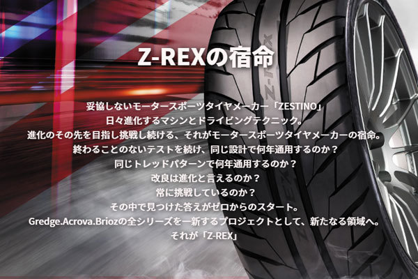 送料無料 Z-REX ZTS-7000 235/40R18 95W シビック CLA S60 V60 モータースポーツ タイヤ ゼットレックス ZESTINO 2本_画像2