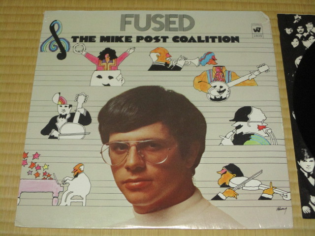 THE MIKE POST COALITION マイク・ポスト FUSE 米 LP シュリンク付き カット盤 AFTERNOON OF THE RHINO BUBBLE GUM BREAKTHROUGH 他_画像1