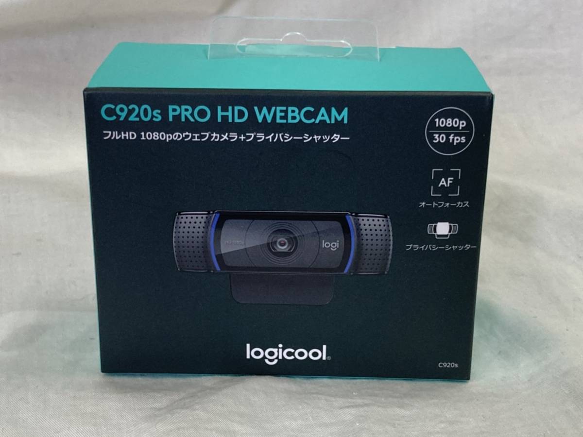 新品未使用 複数あり Logicool C920s PRO HD WEBCAM フルHD 1080p ウェブカメラ+プライバシーシャッター 30fps USB-A ロジクール_画像1