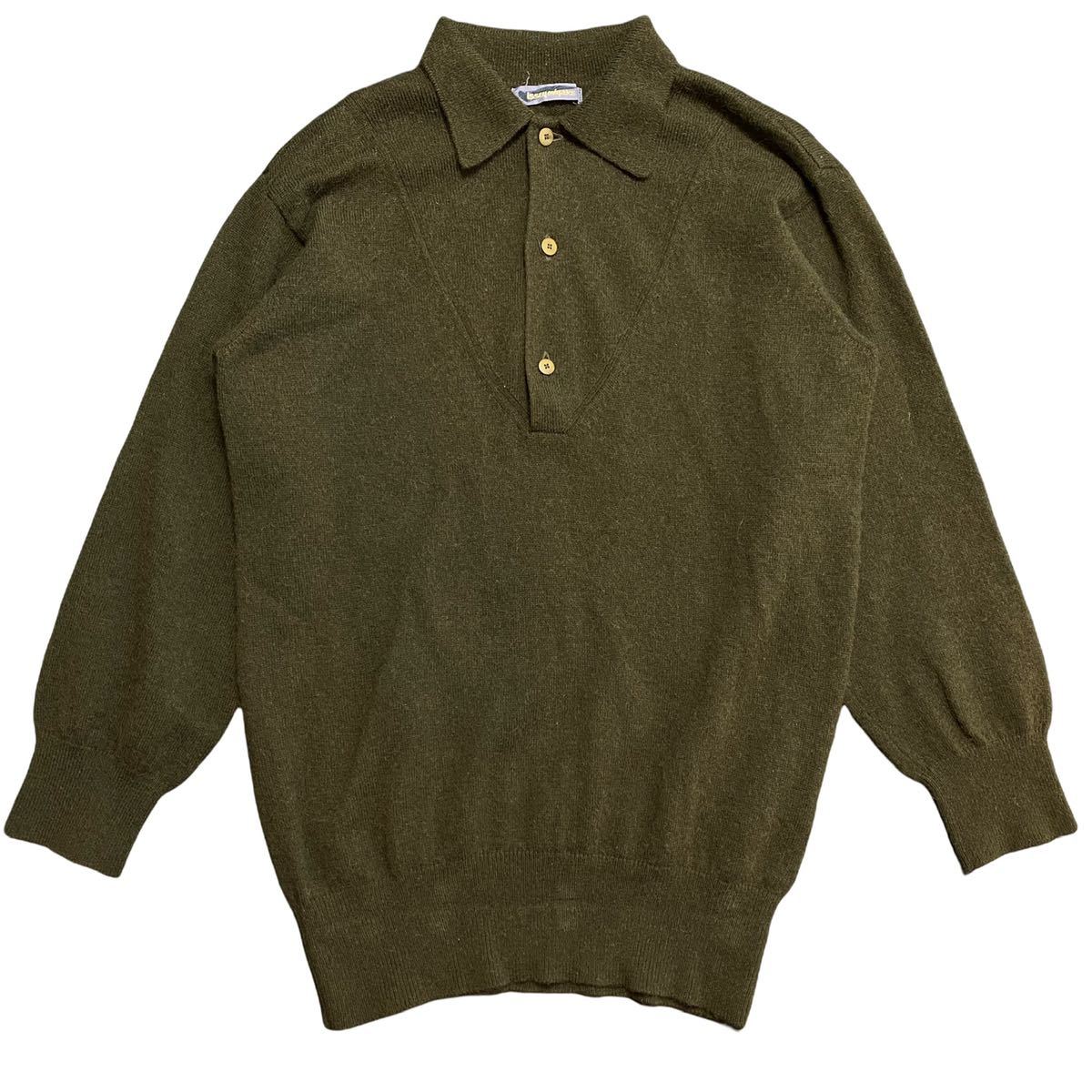 稀少】ISSEY MIYAKE 1980s アーカイブ 筆タグ ニット-