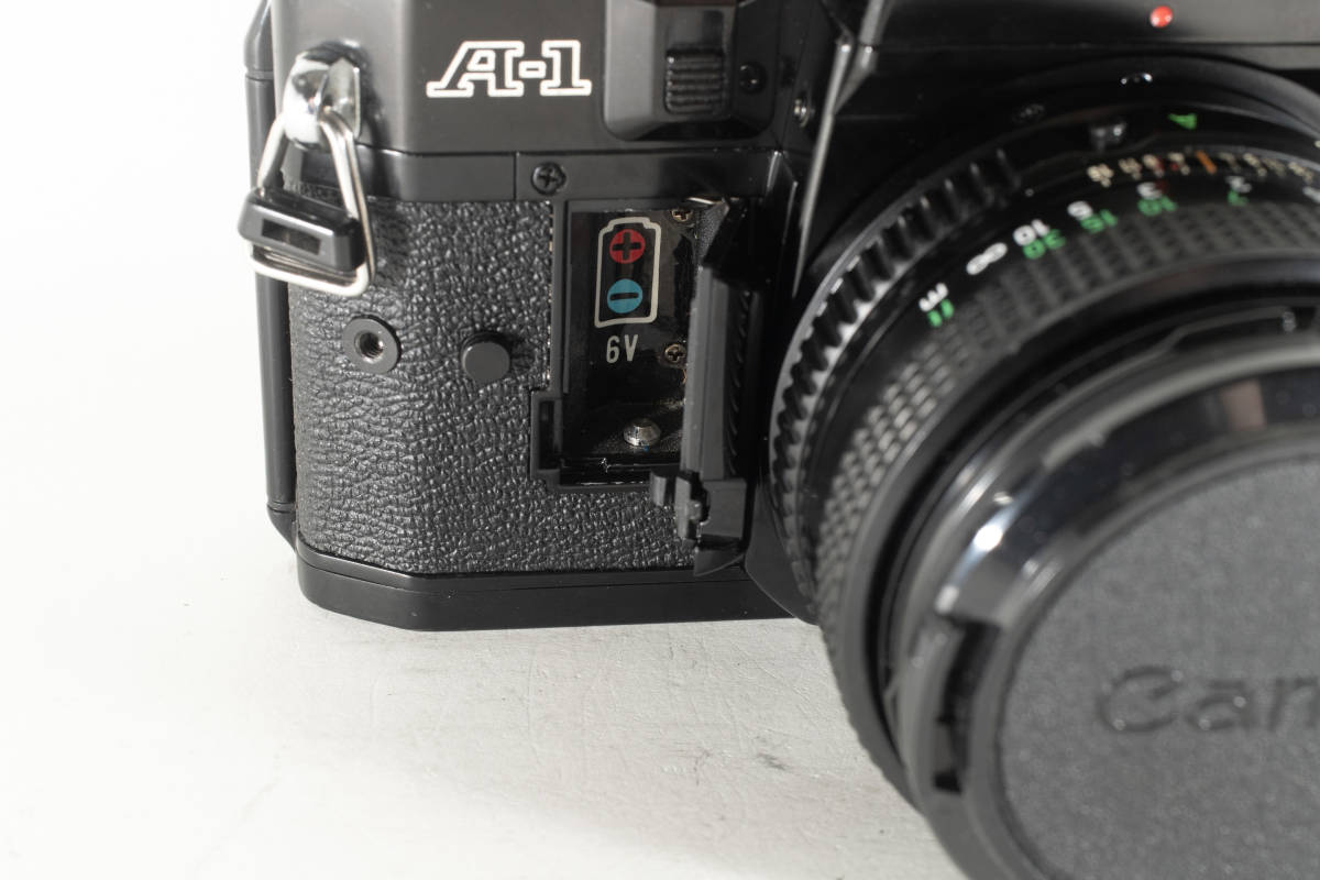３キャノン A-1 A1 New FD 50mm F2 canon 単焦点レンズセット フィルム一眼レフカメラ 6565_画像10