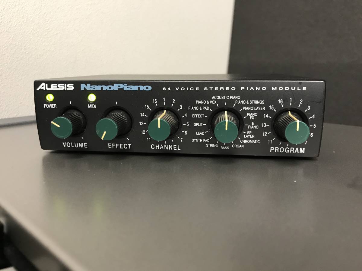 Alesis アレシス nano piano ピアノ特化 音源モジュール Alesis nano piano/音源モジュール