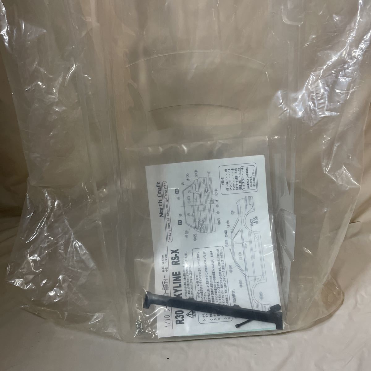 新品 絶版 ノースクラフト NORTH CRAFT 1/10 ラジコン ボディ R30