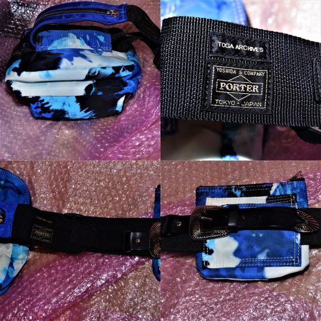 TOGA PORTER ベルトウエストバッグトーガ ポーターコンチョ ウェスタン