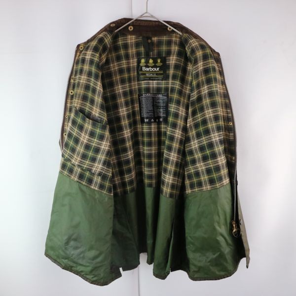 87~90s ENGLAND製 Barbour バブアー BEDALE ビデイル 防水 防寒