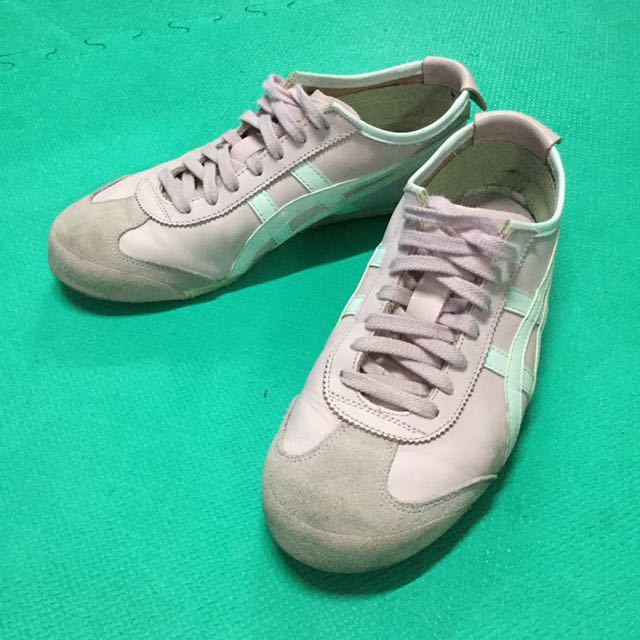 最終値下げ オニツカタイガー TH4J2L メキシコ66 レザー 27cm ピンク