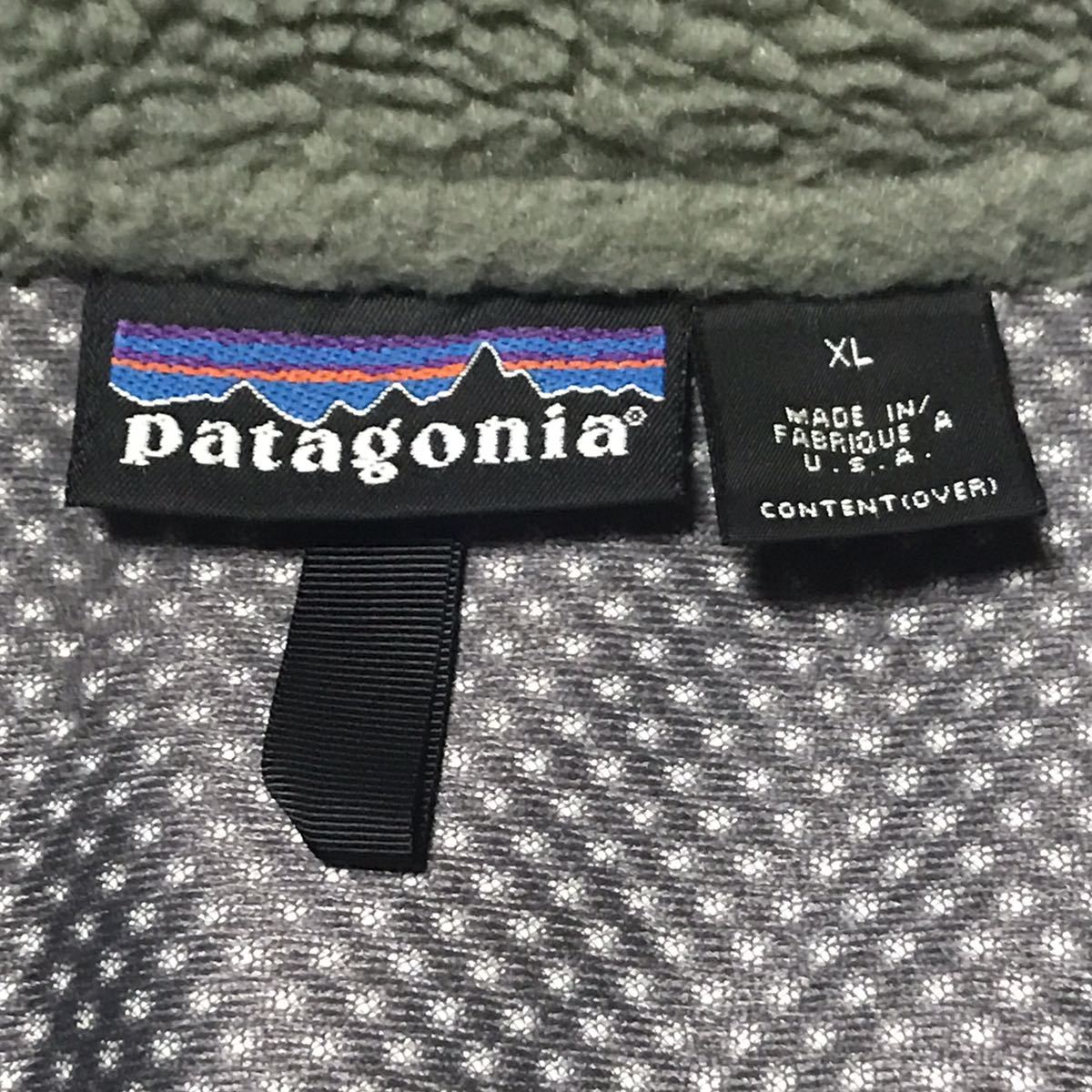 ◎送料無料◎好色・良品◎patagonia☆パタゴニア レトロX フリースベスト☆00年USA製 SIZE XL☆パイル ボア OLD vintage ビンテージ