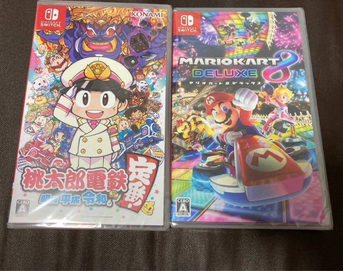 新品未使用 マリオカート8デラックス 桃太郎電鉄 2本セット gretel.io