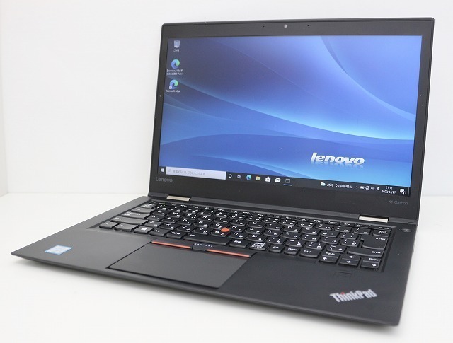 14インチ 薄型 軽量 LENOVO ThinkPad X1Carbon Windows10 Windows11 第6世代 Core i5 2.3GHz SSD256GB メモリ8GB カメラ 人気_画像1