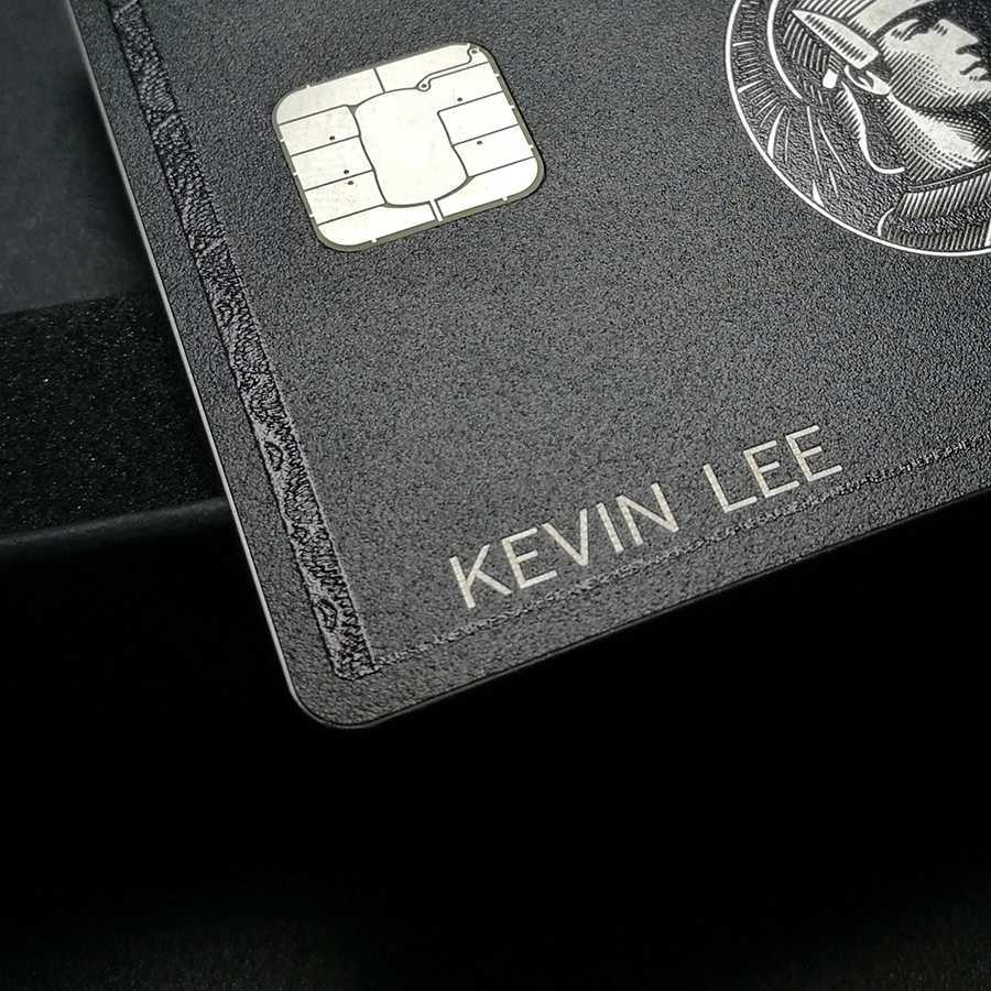 □□印字可能! 新型 アメックス Amex センチュリオンカード □□印字可能! 新型 アメックス Amex センチュリオンカード