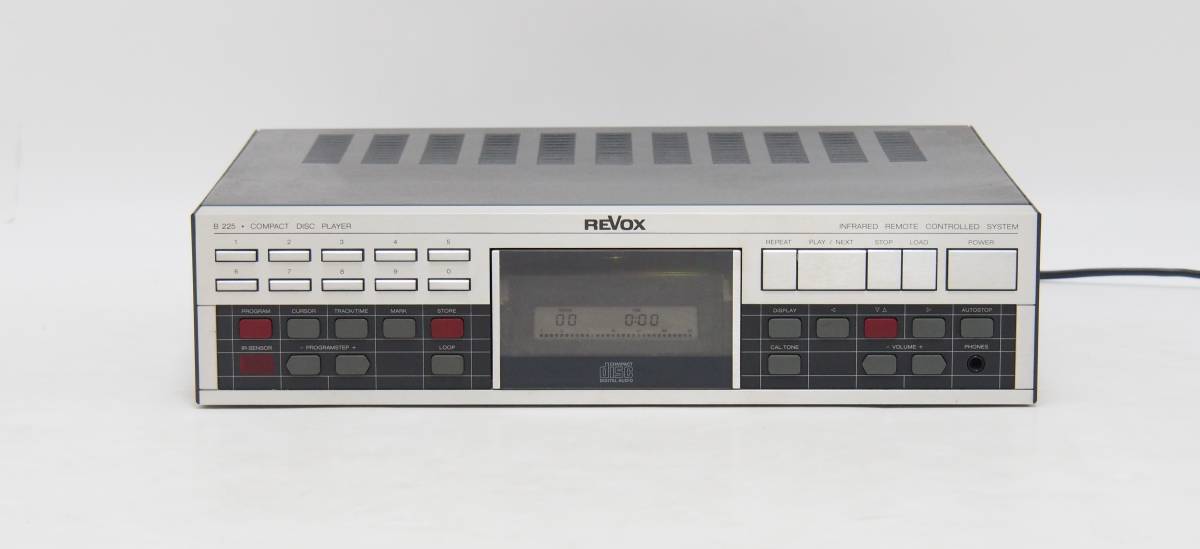 SG-296【ジャンク】REVOX ルボックス CDプレーヤー B 225 通電可能 要