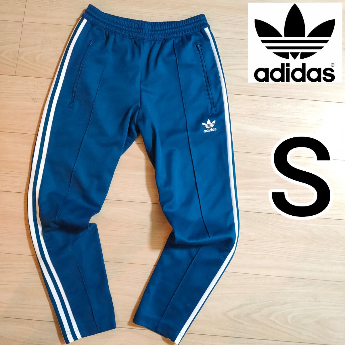 最高品質の adidas ジャージ下 スキニーシルエット ブルー tbg.qa