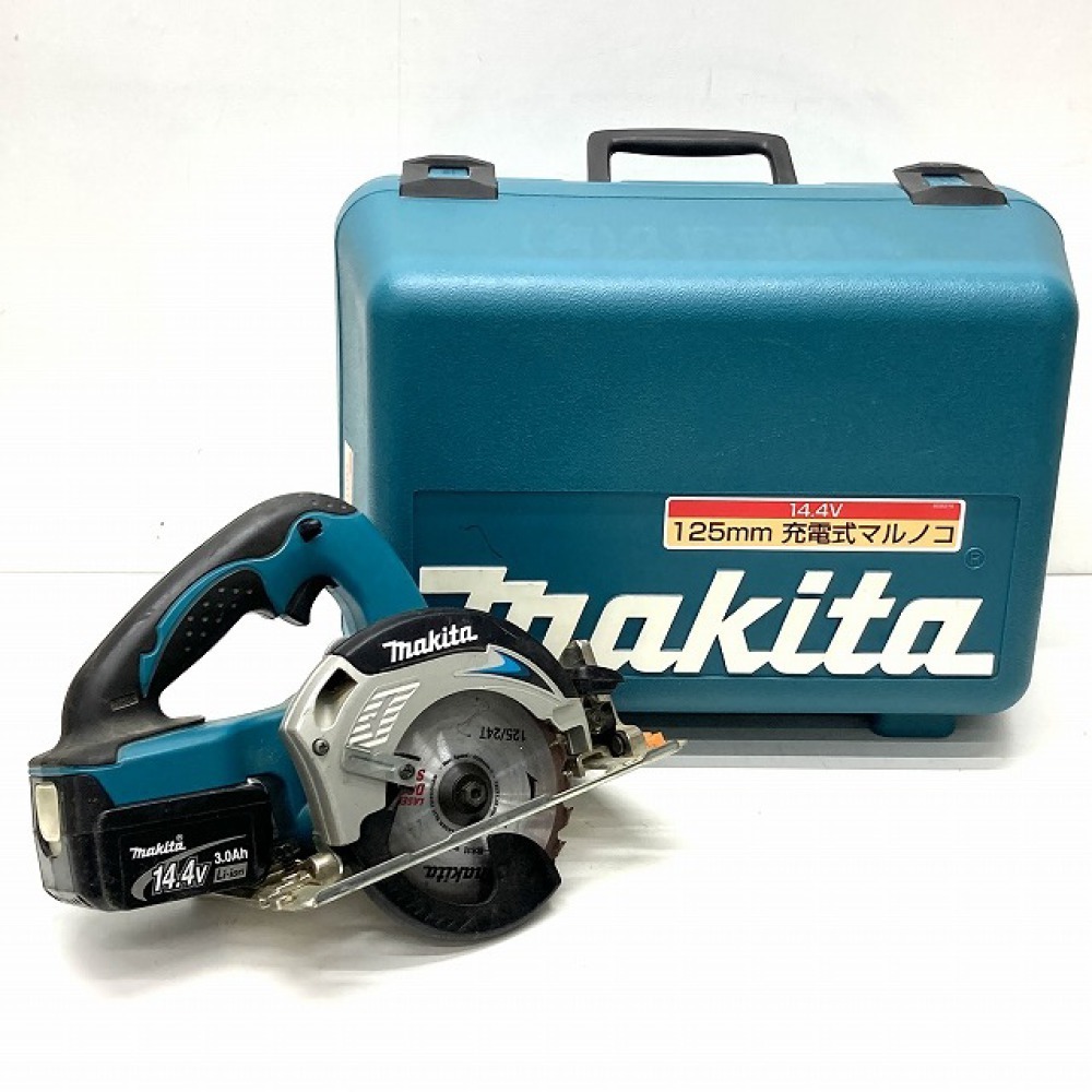 マキタ 125ミリ充電式マルノコ＋充電器、電池 smktribakti.sch.id