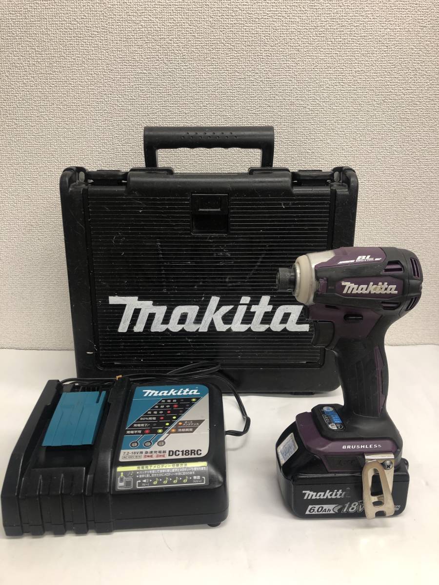 品 makita マキタ 充電式 インパクトドライバ TD172D / 18V / 本体 