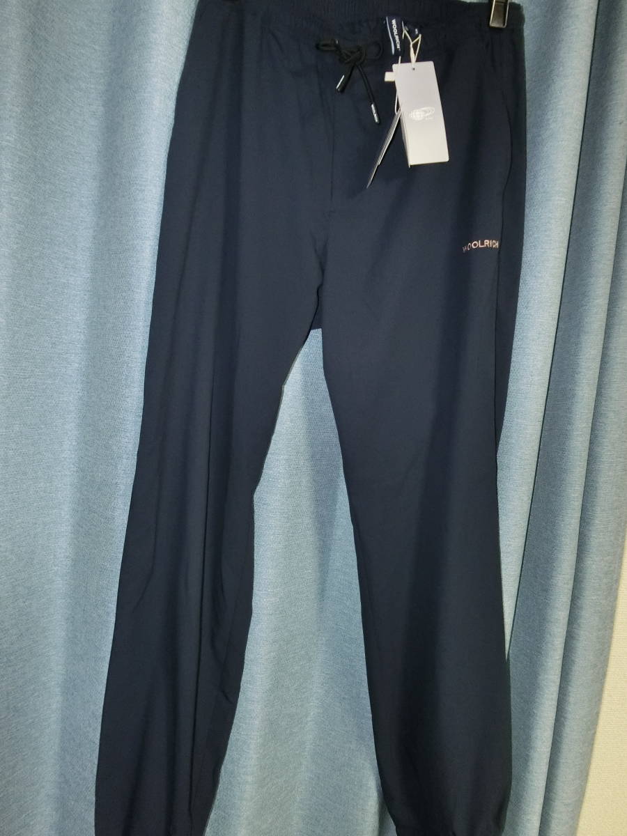 即決 WOOLRICH × BEAMS LIGHTS / 別注 ANY TIME PANT Mサイズ ネイビー 新品未使用 送料無料ビームスライツ