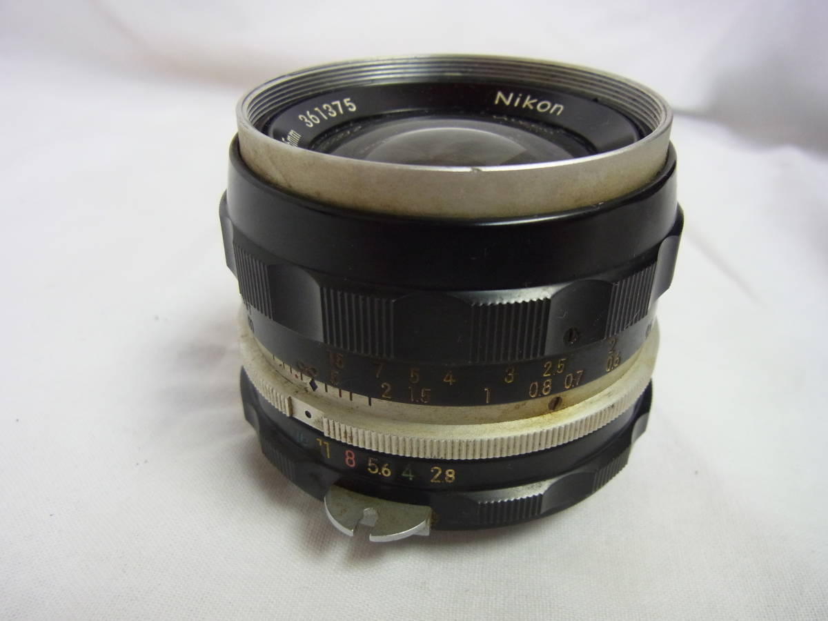 C-131 Nikon ニコン Nikkor-S Auto 35mm F2.8 レンズ_画像1