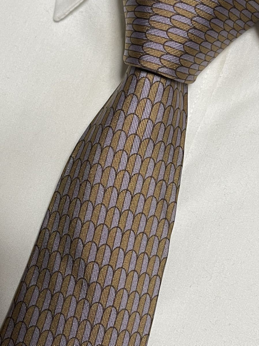  прекрасный товар "HERME*S" Hermes общий рисунок бренд галстук 204286