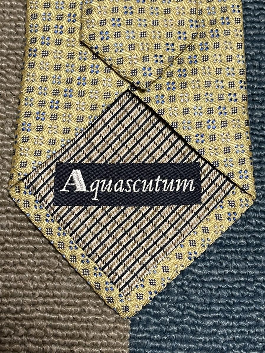 "Apuascutum" Aquascutum мелкий рисунок бренд галстук 204528