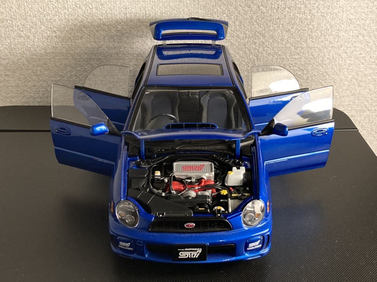 オートアート 1/18 スバル インプレッサ スポーツワゴン STi WRX オートアート 1/18 スバル インプレッサ スポーツワゴン STi WRX
