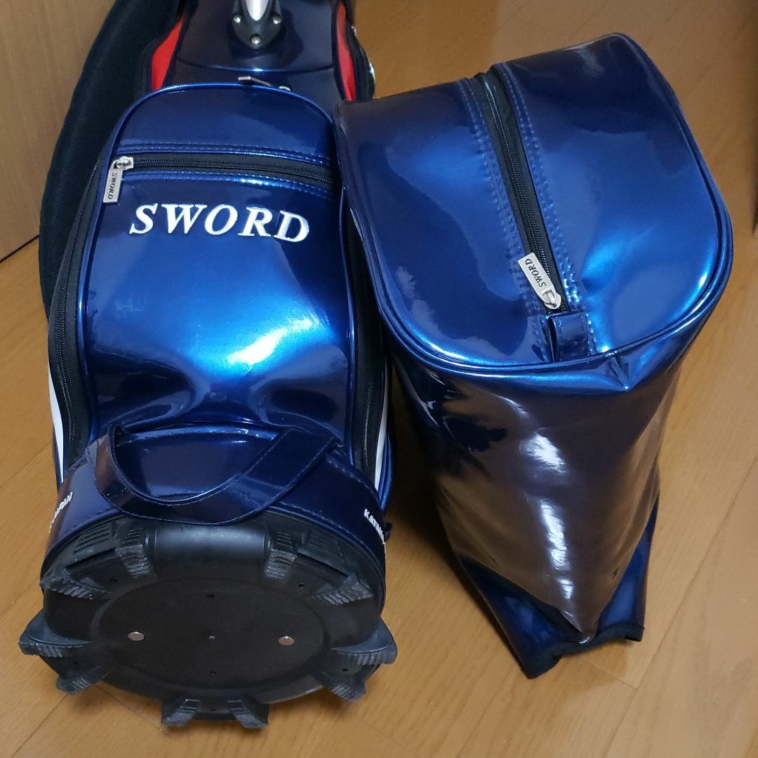 カタナゴルフ キャディバッグ SWORD ゴルフバッグ 刀 美品 カタナゴルフ キャディバッグ SWORD ゴルフバッグ 刀 美品