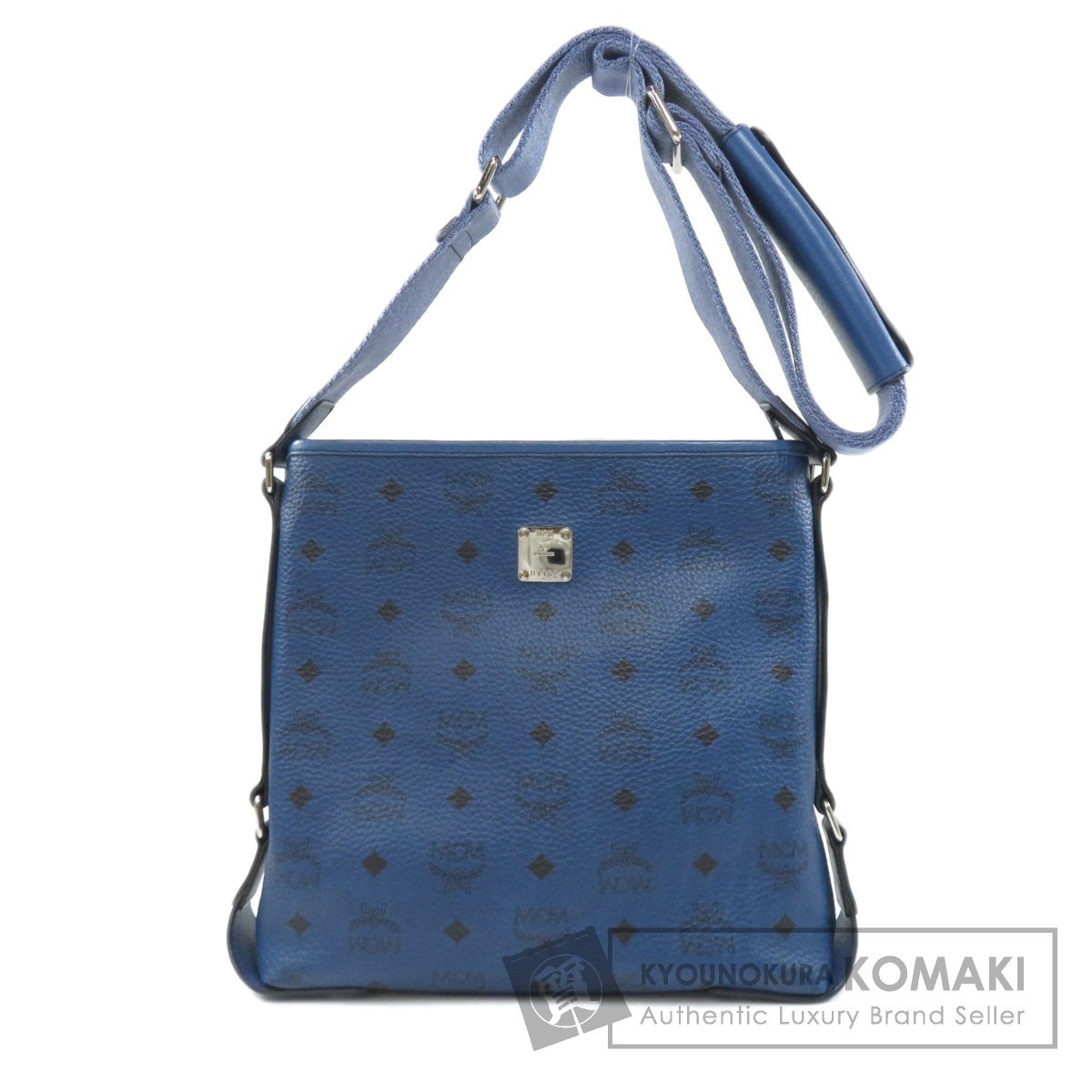 MCM エムシーエム ロゴモチーフ ショルダーバッグ レザー メンズ