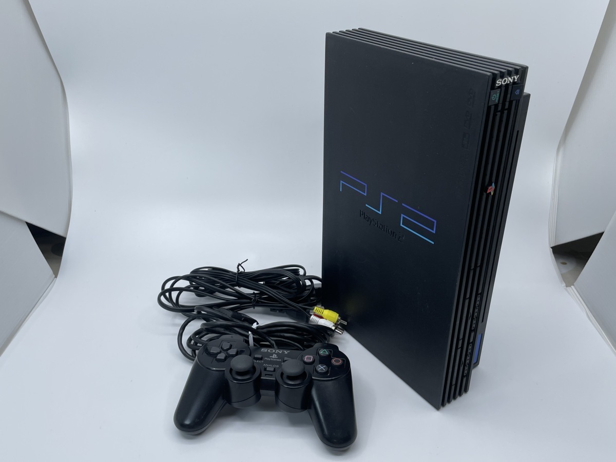PlayStation 2 ミッドナイト ブラック SCPH-50000NB メーカー生産終了 