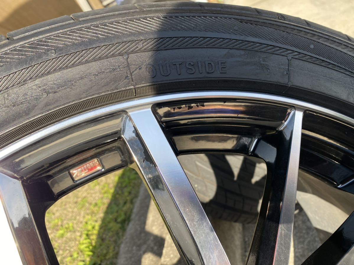 weds ウェッズ レオニス 19インチ 245/40R19 アルファード ヴェル