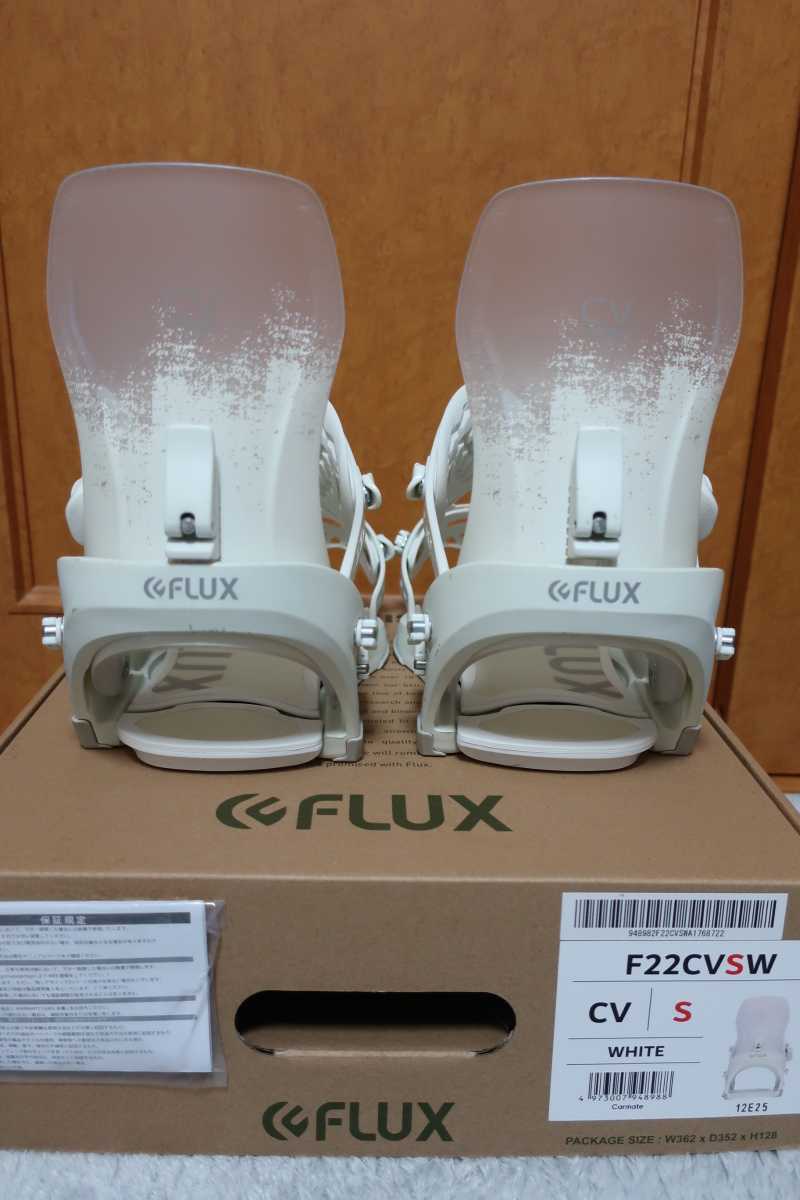 FLUX CV ホワイト Sサイズ-