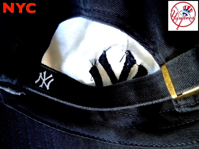 [ capital . clothes manufacture Sugimoto shop ] prompt decision = America. hat. >yan Keith >NYC> white + navy blue combination > free size regular goods > Classics tile 