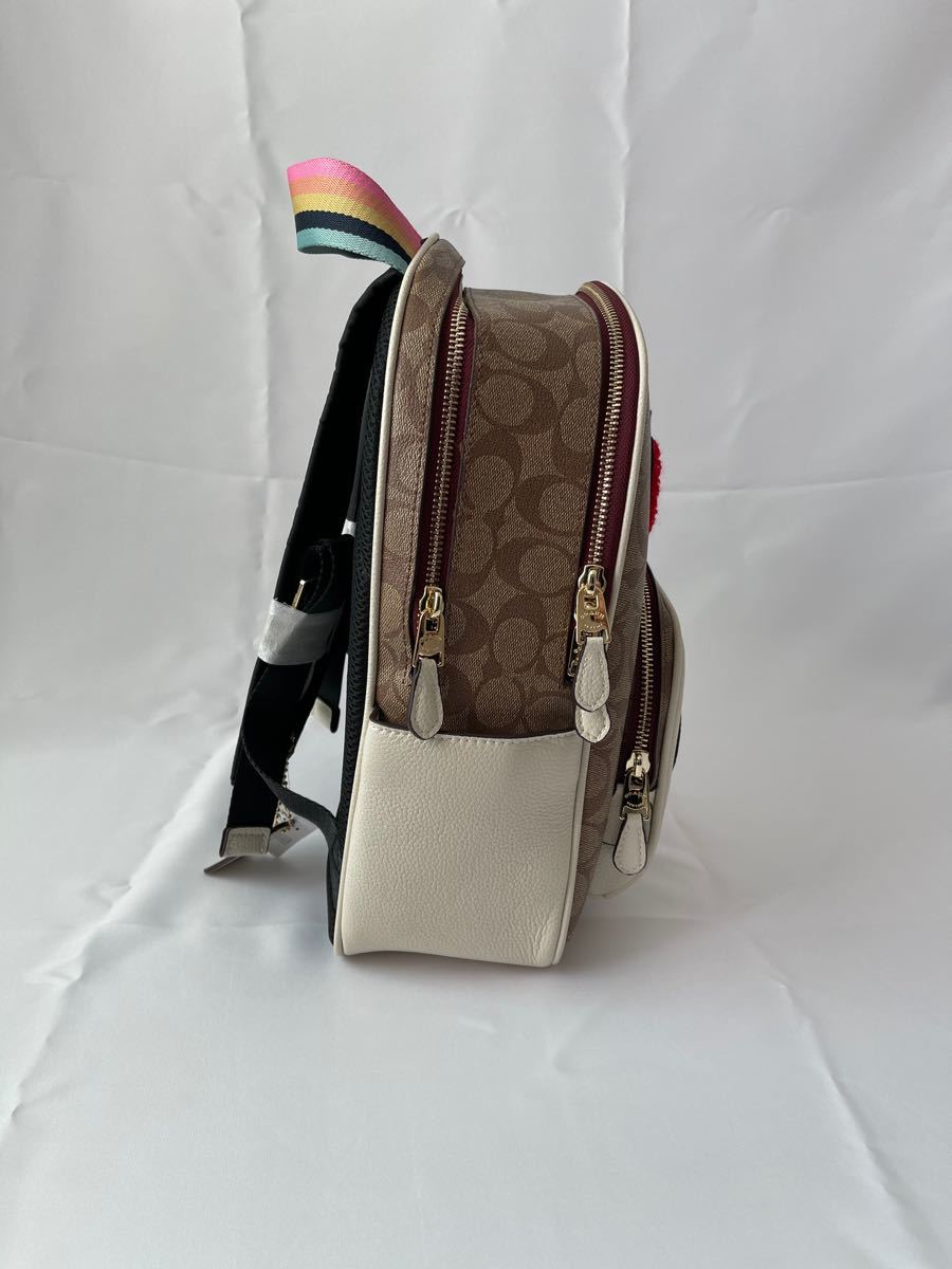 新品】coach コーチ リュック スヌーピーコラボ ワッペン シグネチャー