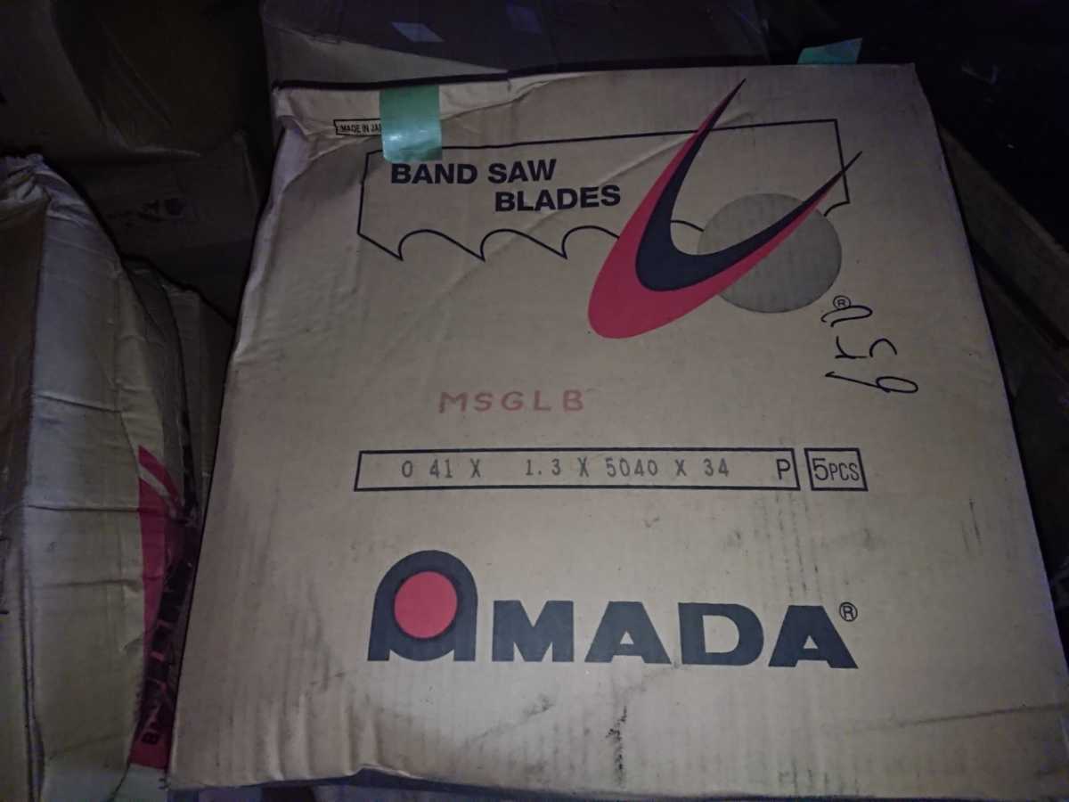 人気 AMADA バンドソー 5040㎜ 未使用保管品 ブレード ノコ刃 メタルソー、バンドソー