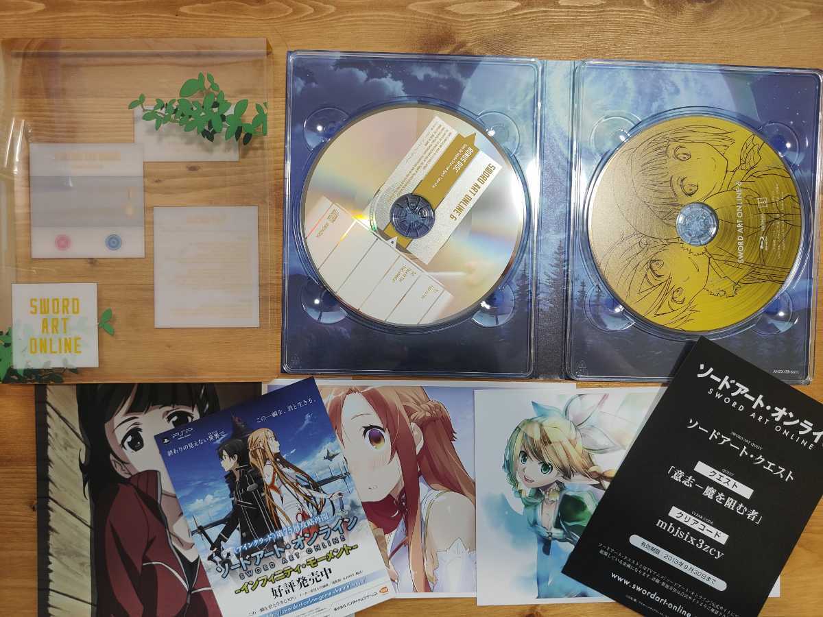 Blu-ray ソードアート・オンライン (完全生産限定版) (Blu-ray Disc) 1巻 2巻 6巻_画像6