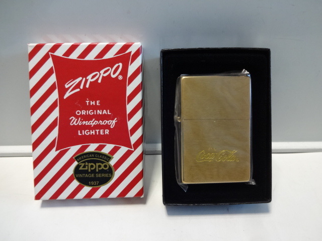 本物の 未使用 ZIPPO ジッポー 限定品 懸賞品 コカコーラ ライター