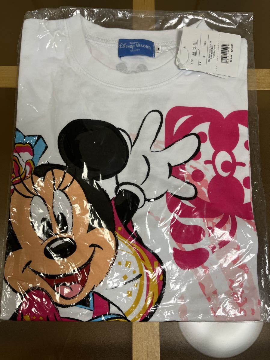 ディズニーリゾート 夏祭り16 半袖 Tシャツ Lサイズ 定価2600円 Tdr ミニー 白 ディズニー 売買されたオークション情報 Yahooの商品情報をアーカイブ公開 オークファン Aucfan Com