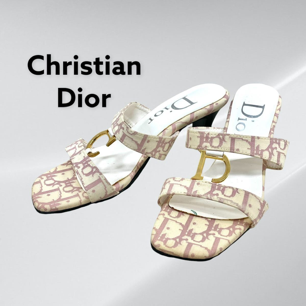 Christian Dior クリスチャン ディオール CDロゴ 金具 トロッター