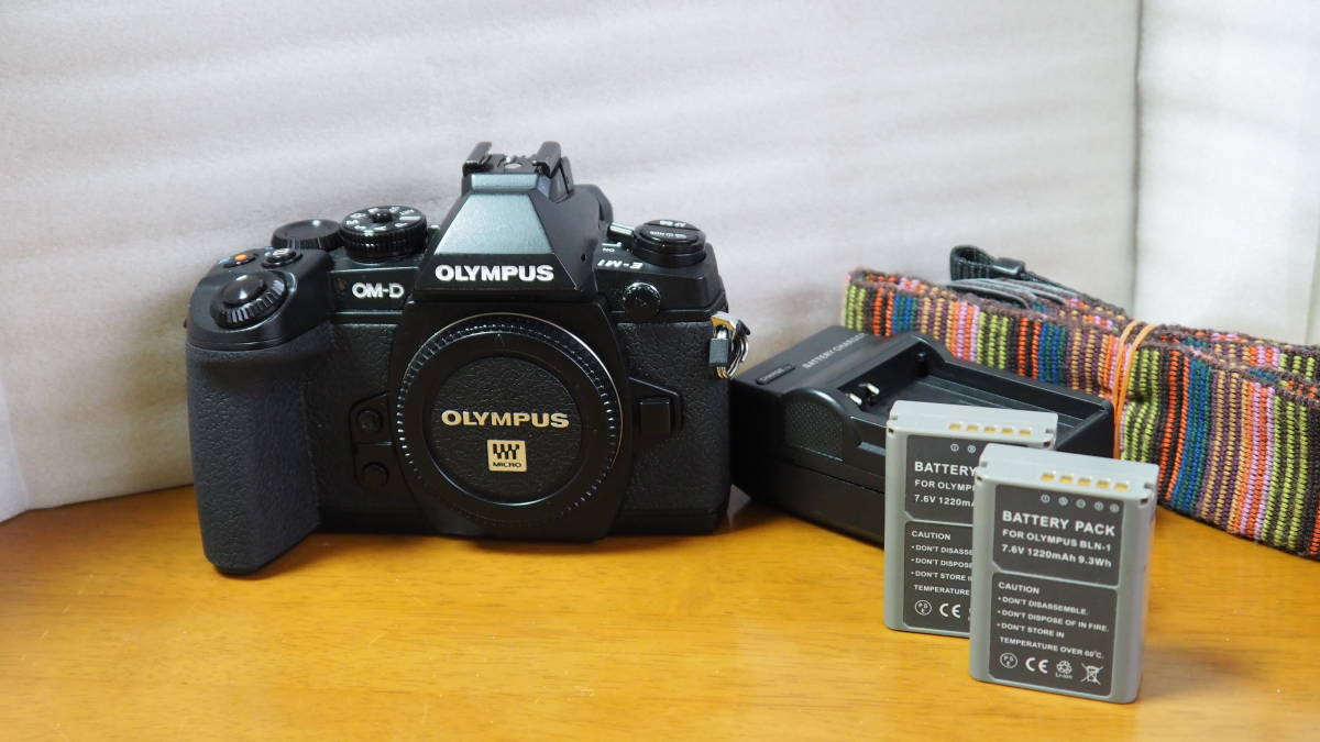 219・完動品】オリンパス OLYMPUS OM-D E-M1 ボディ＆バッテリー