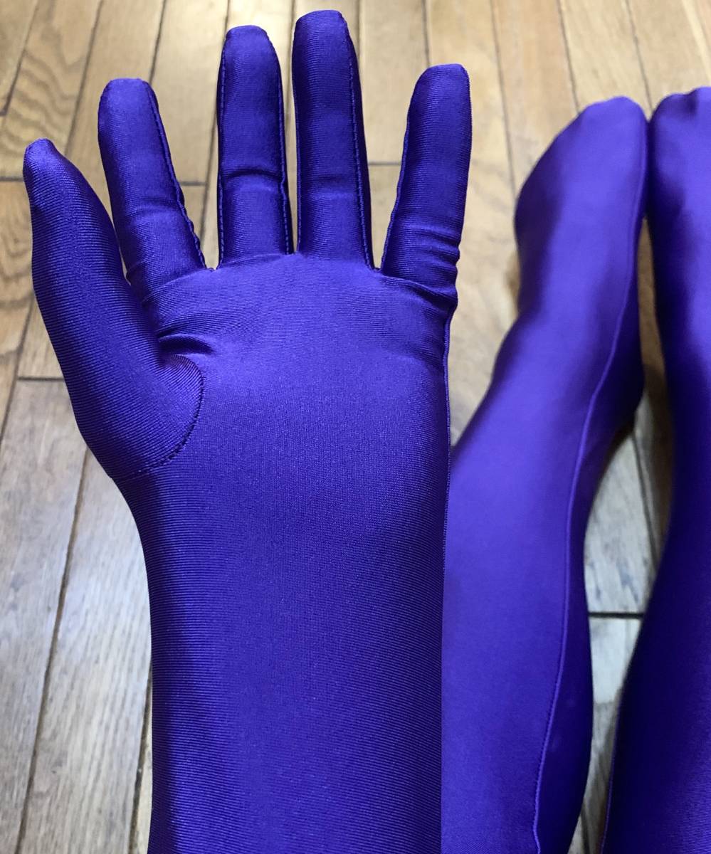特別仕様 XLサイズ紫色ゼンタイ光沢有りフルフェイスマスク全身タイツ